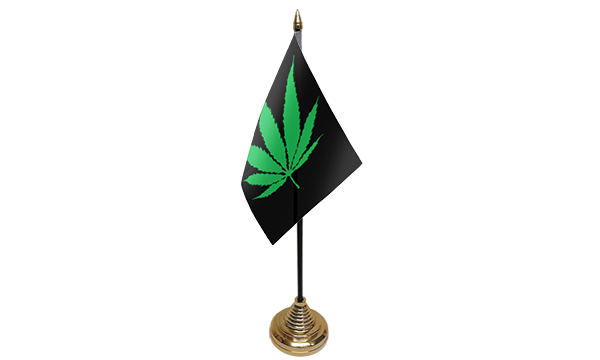 Cannabis Table Flags